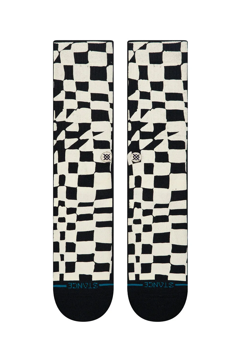 WAVE CHECK CREW Black sold by REVOLVR Menswear product image thumbnail 2