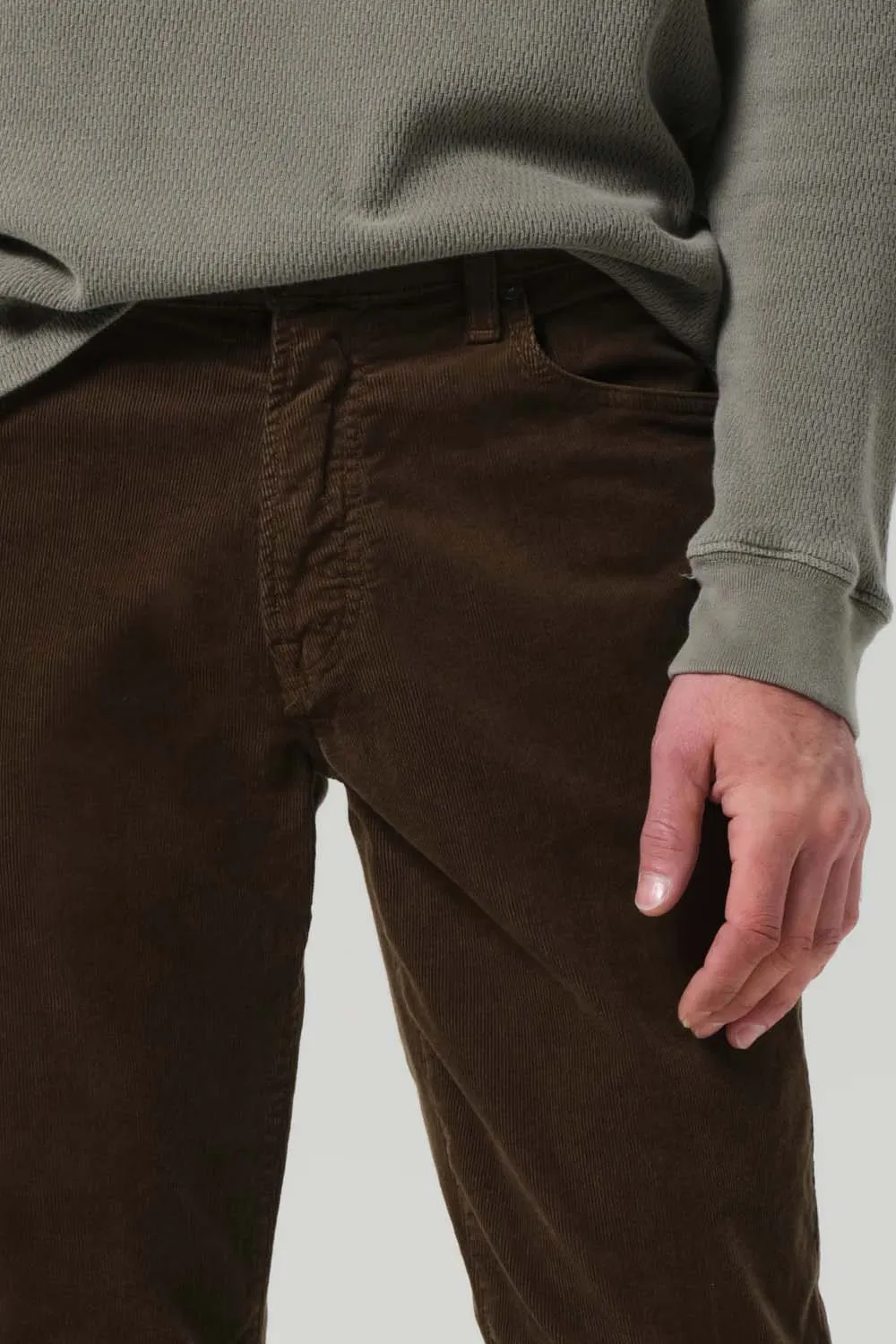 GAGE CORDUROY - OLIVE sold by REVOLVR Menswear product image thumbnail 5
