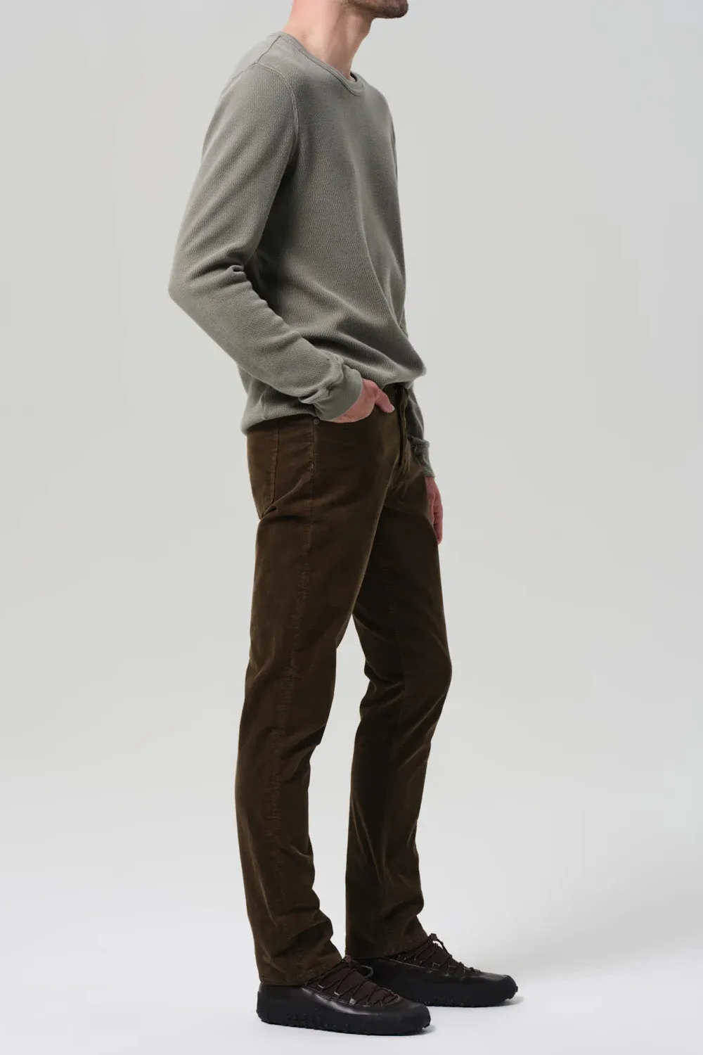 GAGE CORDUROY - OLIVE sold by REVOLVR Menswear product image thumbnail 3