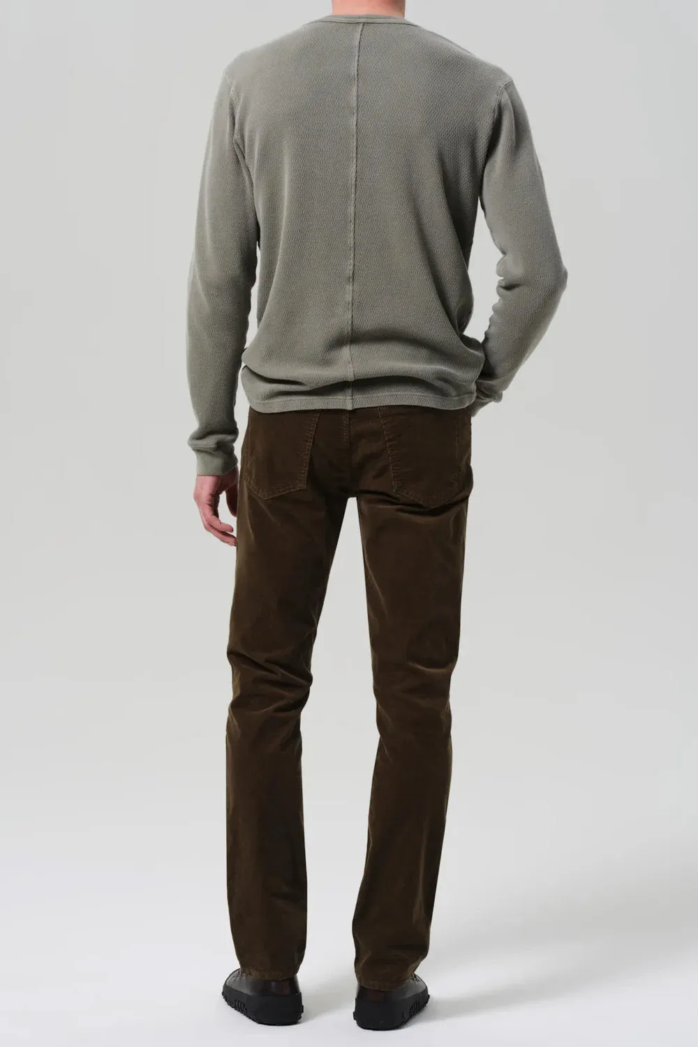 GAGE CORDUROY - OLIVE sold by REVOLVR Menswear product image thumbnail 4