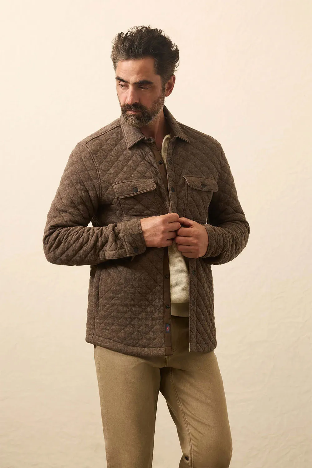 EPIC QUILTED FLEECE CPO Mountain Branch sold by REVOLVR Menswear product image thumbnail 2