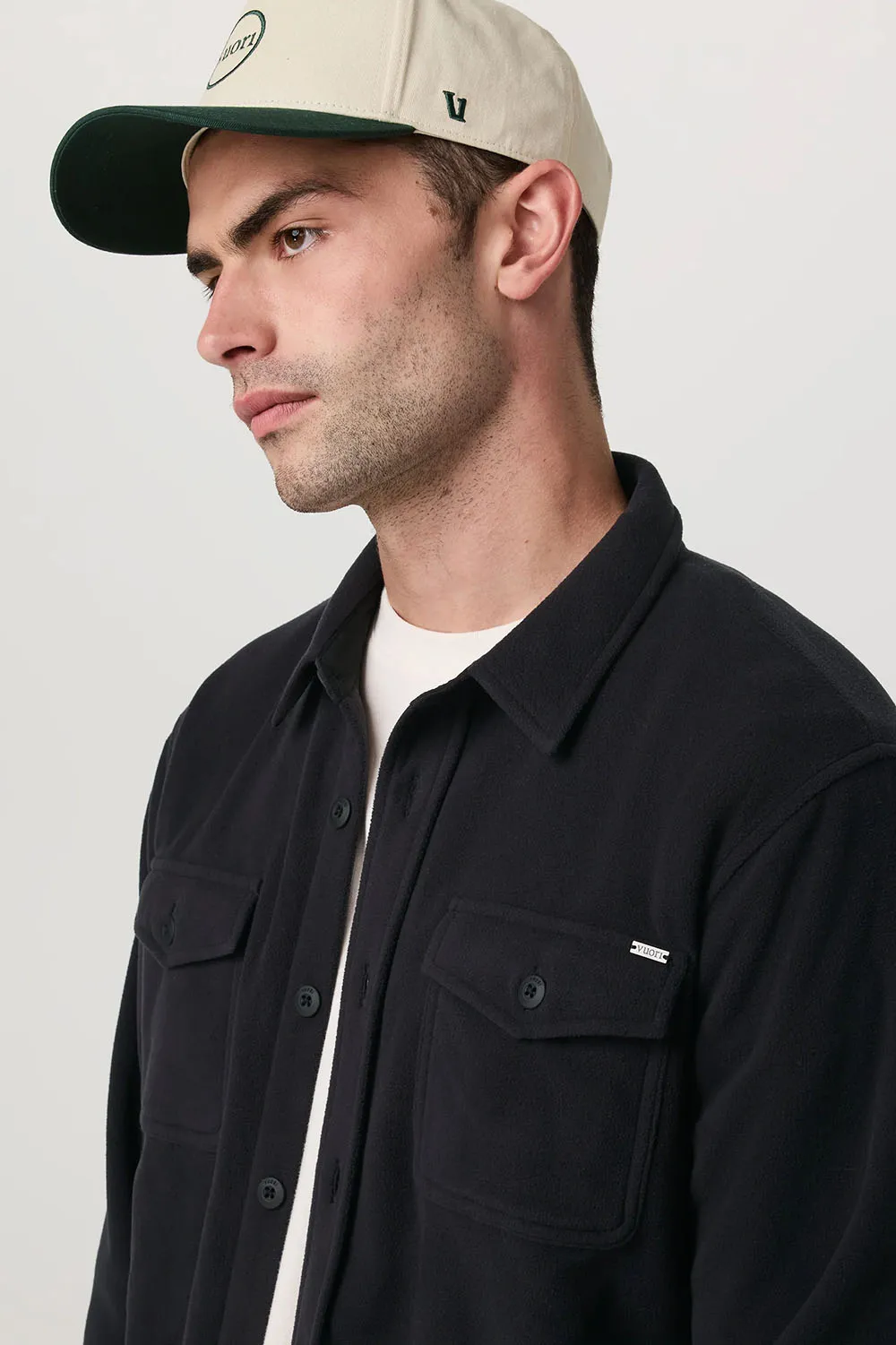 ASPEN SHIRT JACKET Black sold by REVOLVR Menswear product image thumbnail 4