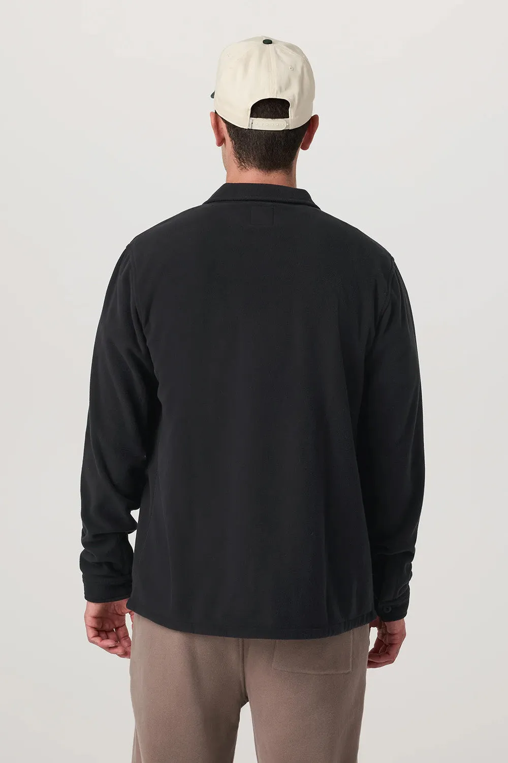 ASPEN SHIRT JACKET Black sold by REVOLVR Menswear product image thumbnail 3