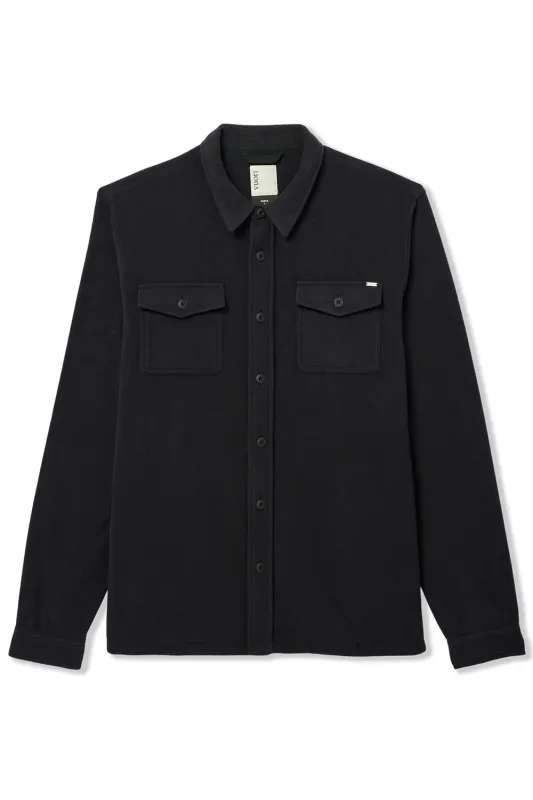ASPEN SHIRT JACKET Black made by Vuori