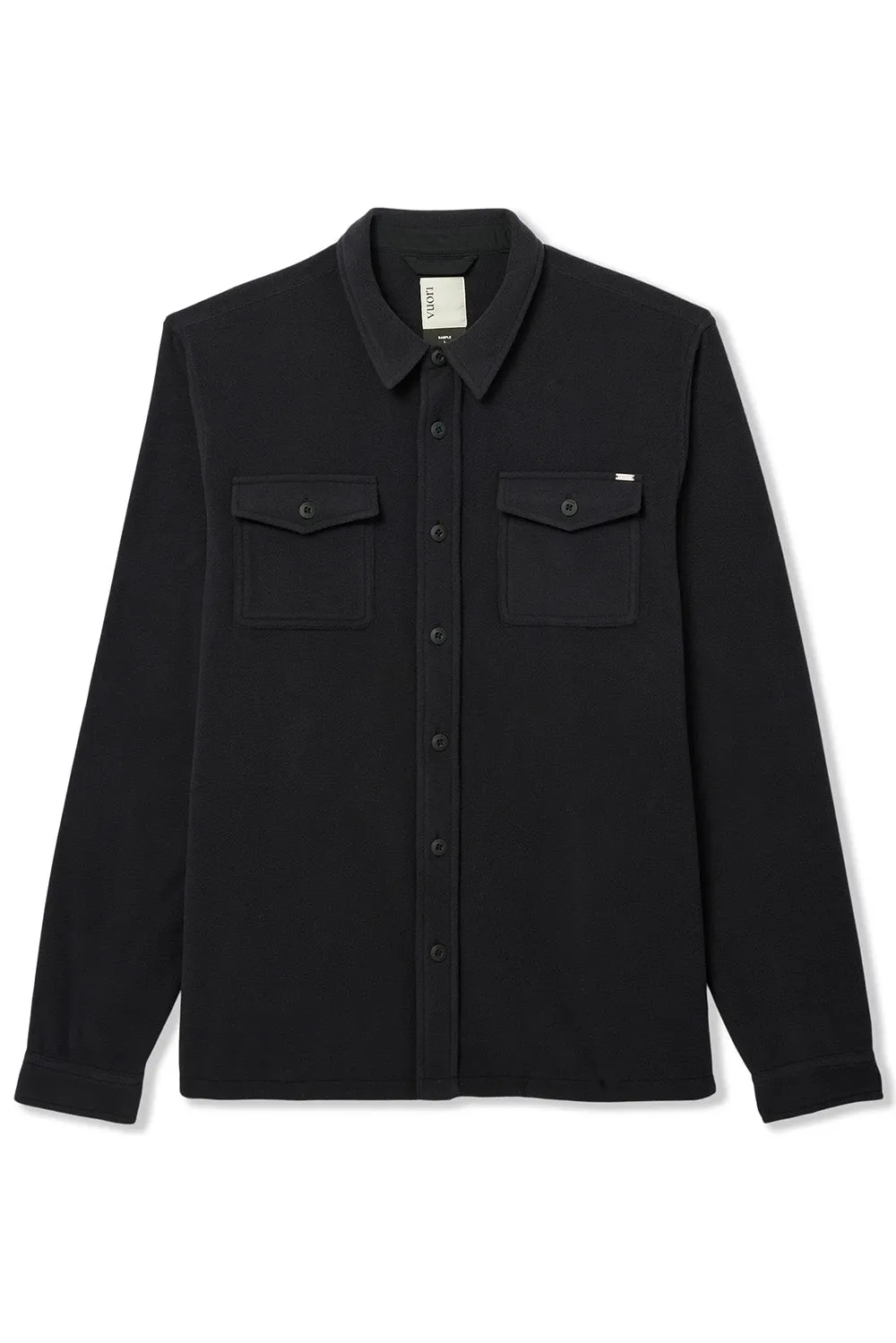 ASPEN SHIRT JACKET Black sold by REVOLVR Menswear