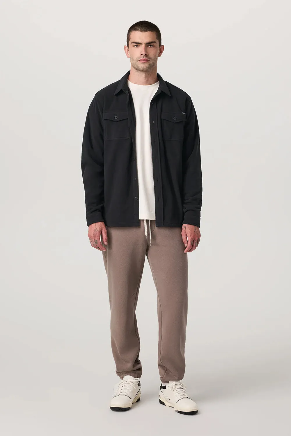 ASPEN SHIRT JACKET Black sold by REVOLVR Menswear product image thumbnail 5