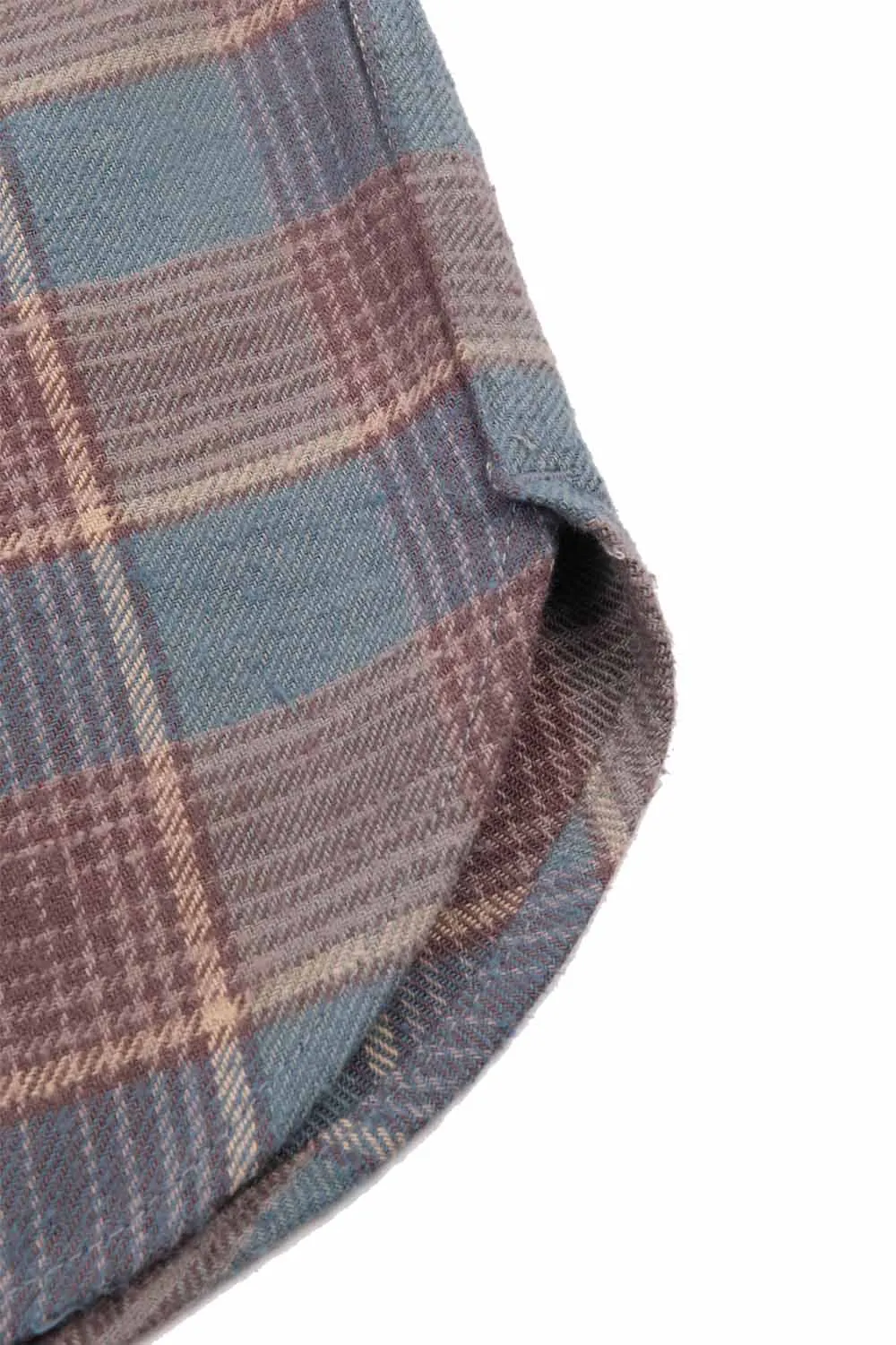 JEPSON PLAID WOVEN Dusty Blue Plaid sold by REVOLVR Menswear product image thumbnail 5