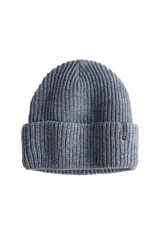 WOOL RIBBED KNIT Blue sold by REVOLVR Menswear