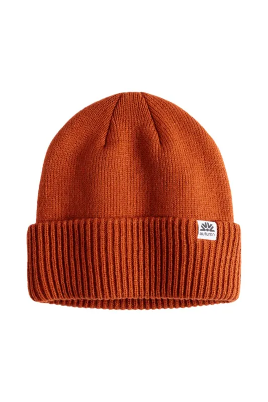 BALANCE BEANIE Terracotta sold by REVOLVR Menswear