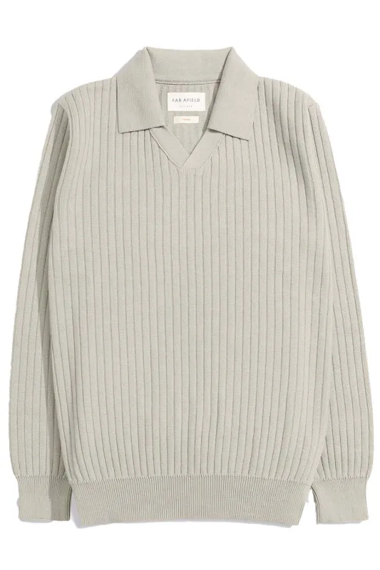 CLIFFORD POLO Stone sold by REVOLVR Menswear