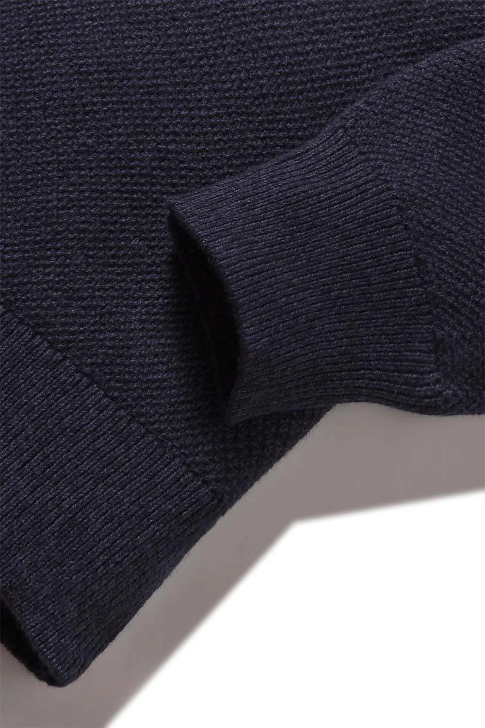 ERNEST CASHMERE CREW Navy sold by REVOLVR Menswear product image thumbnail 3