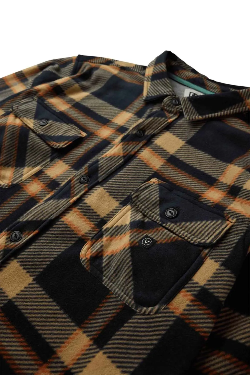 ECO-ZY LS POLAR FLANNEL Black sold by REVOLVR Menswear product image thumbnail 3