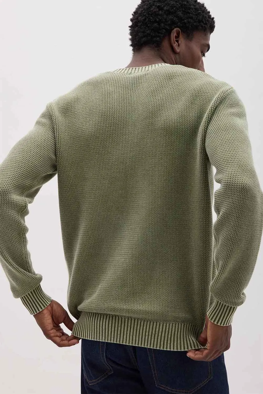 DUNE SWEATER Cypress sold by REVOLVR Menswear product image thumbnail 2