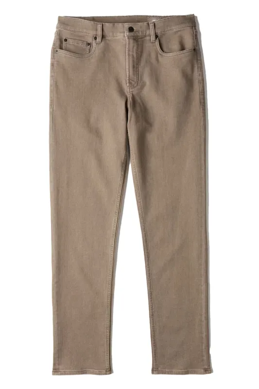 STRETCH TERRY 5 POCKET Dark Rye sold by REVOLVR Menswear