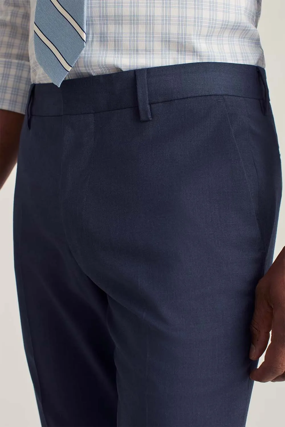 JETSETTER UNHEMMED PANT Athletic Lt Navy sold by REVOLVR Menswear product image thumbnail 5