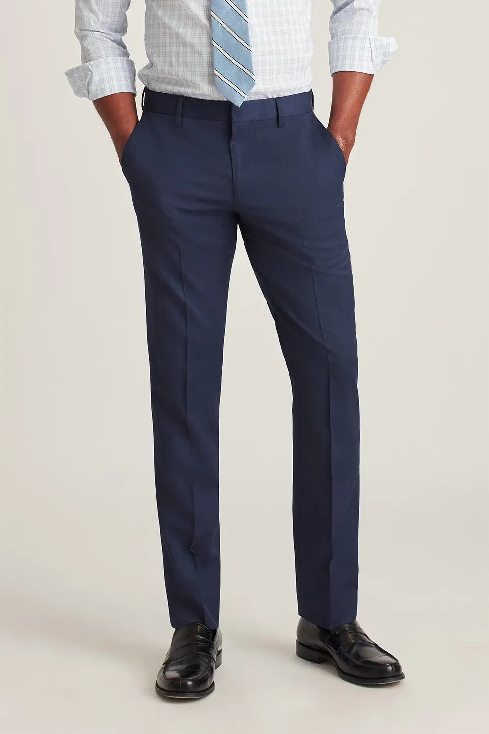 JETSETTER UNHEMMED PANT Athletic Lt Navy sold by REVOLVR Menswear product image thumbnail 3