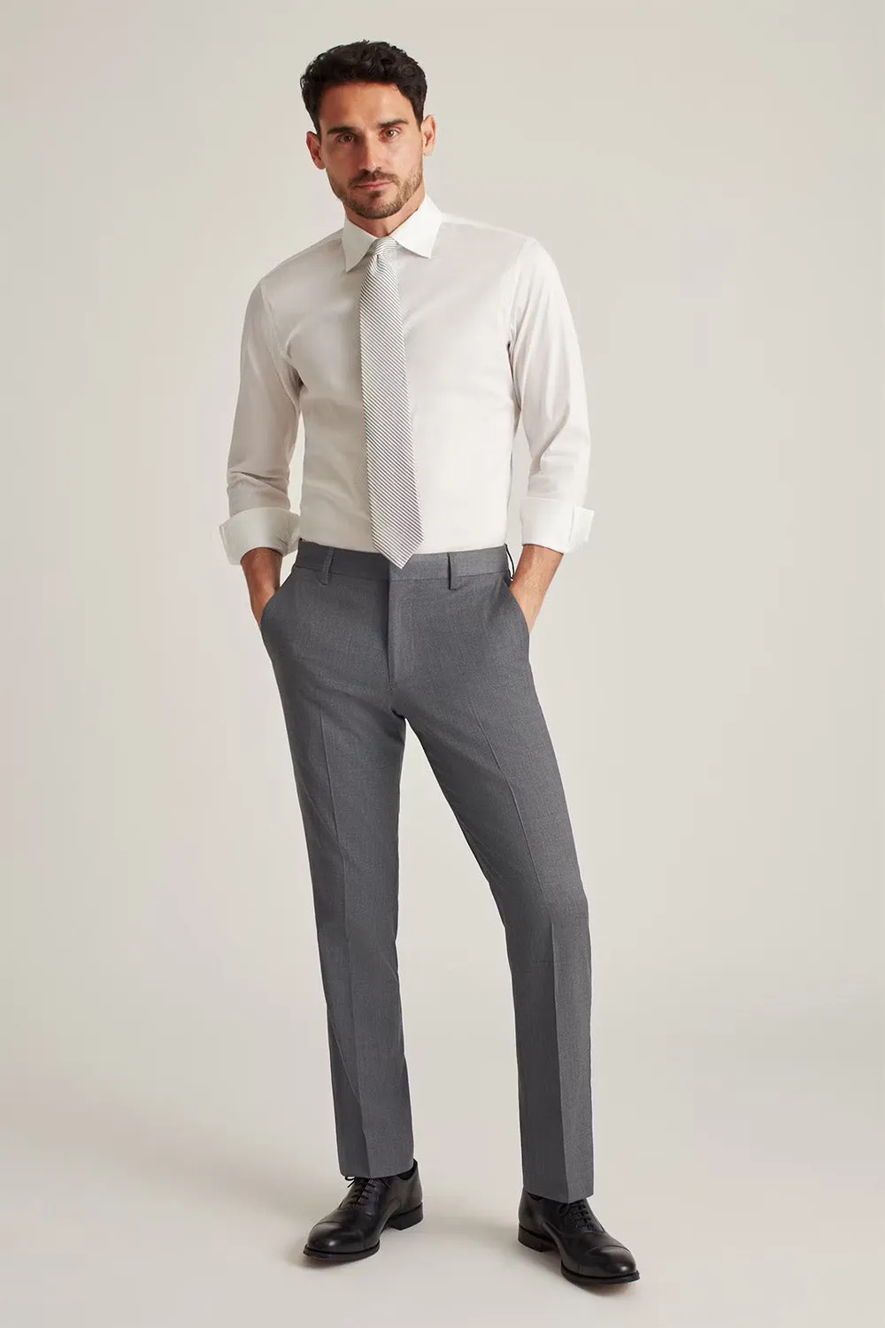 JETSETTER UNHEMMED PANT Athletic Grey sold by REVOLVR Menswear product image thumbnail 2