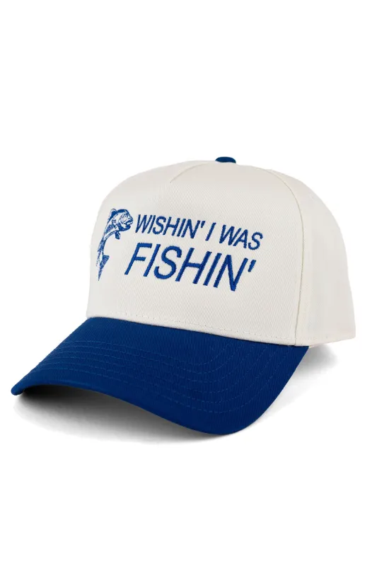 WISHIN I WAS FISHIN Bone sold by REVOLVR Menswear