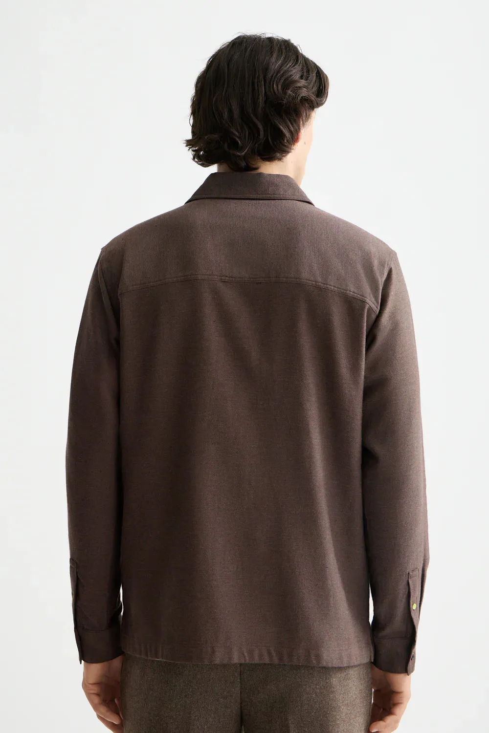 MELANGE SHIRT Demitasse Melange sold by REVOLVR Menswear product image thumbnail 3