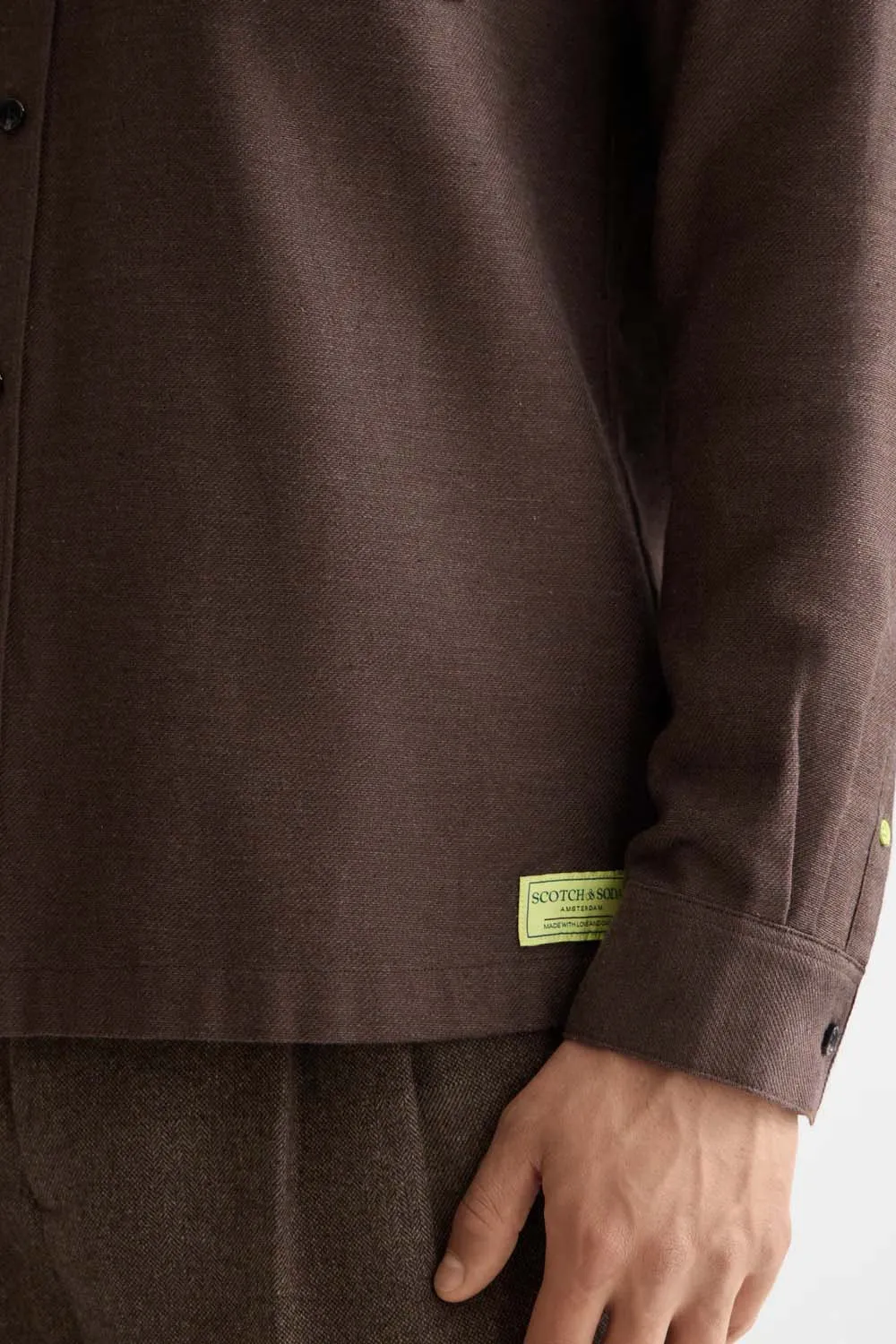 MELANGE SHIRT Demitasse Melange sold by REVOLVR Menswear product image thumbnail 4