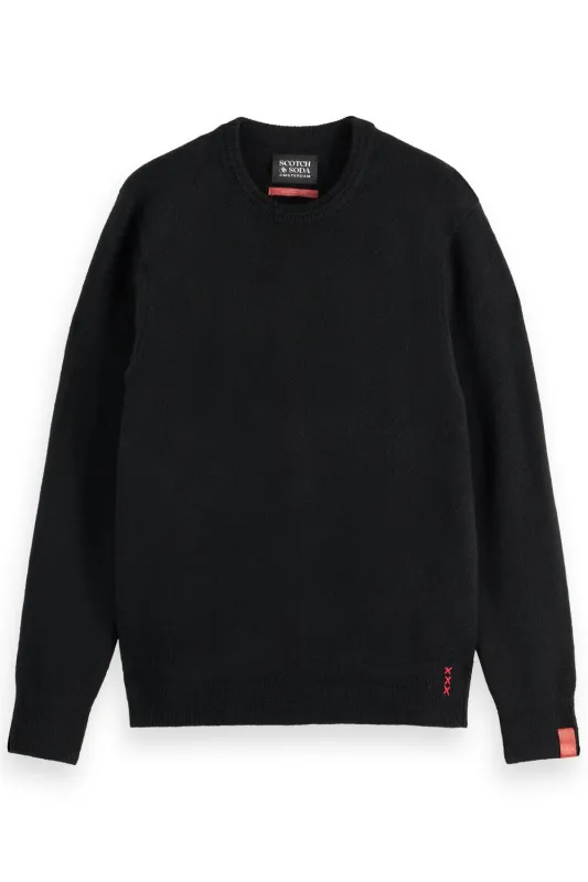 SOFT KNIT SWEATER Meteorite sold by REVOLVR Menswear