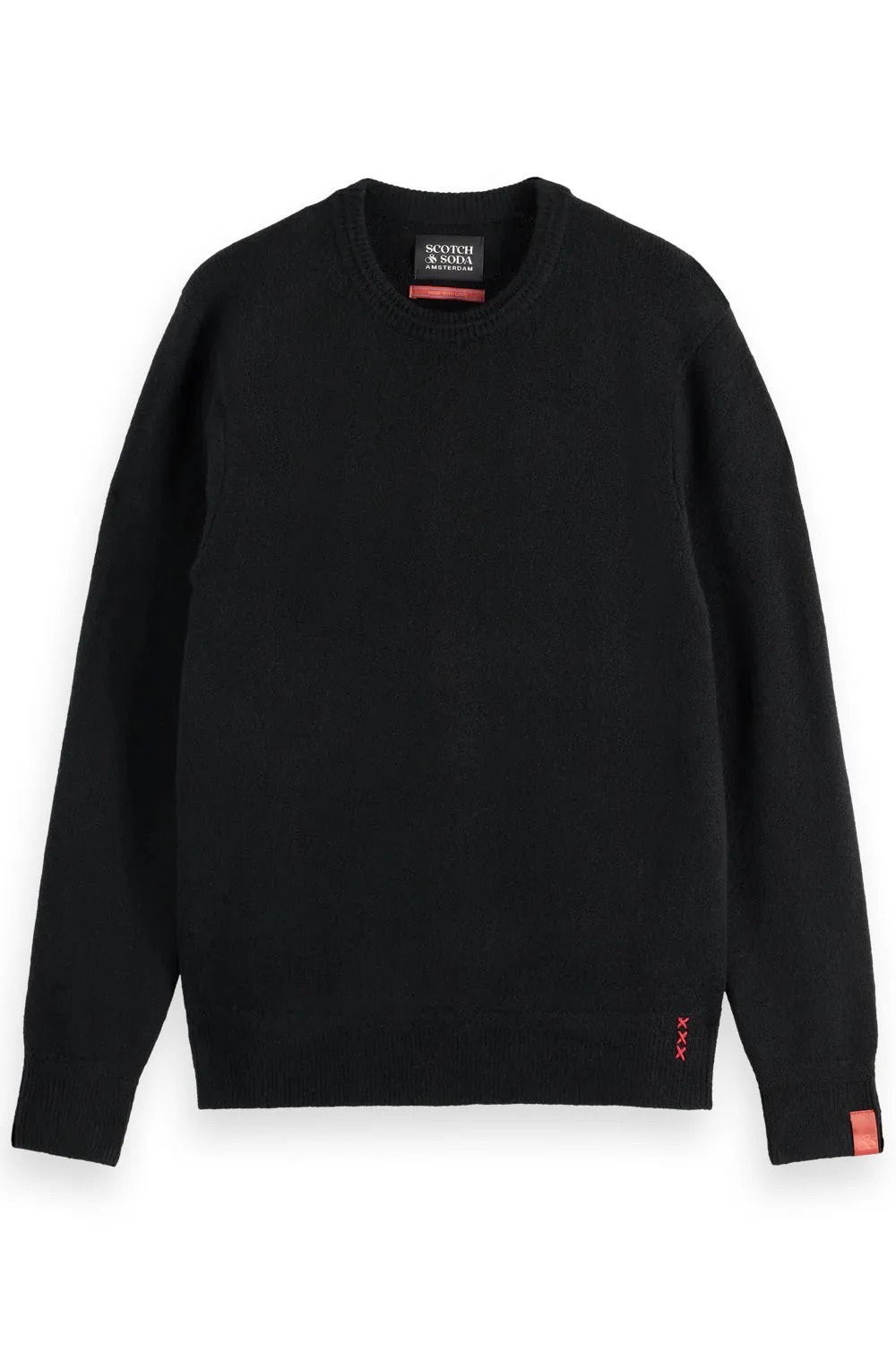 SOFT KNIT SWEATER Meteorite sold by REVOLVR Menswear