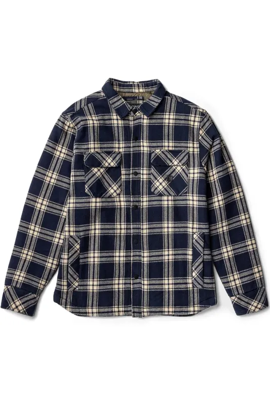 BACKWOODS OVERSHIRT Navy made by REVOLVR Menswear