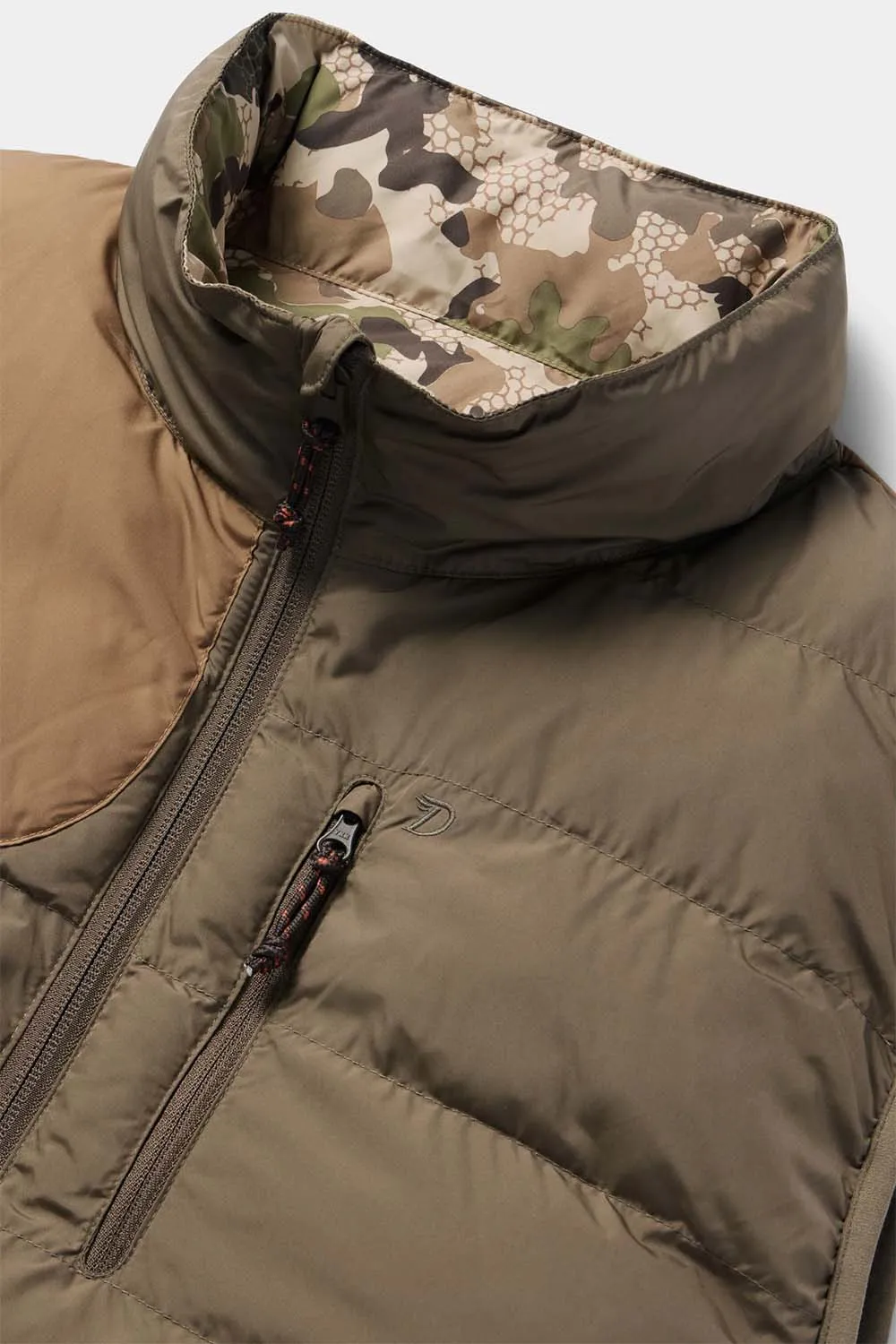 DRYDOWN REVERSIBLE VEST Pin Oak/Wetland sold by REVOLVR Menswear product image thumbnail 3