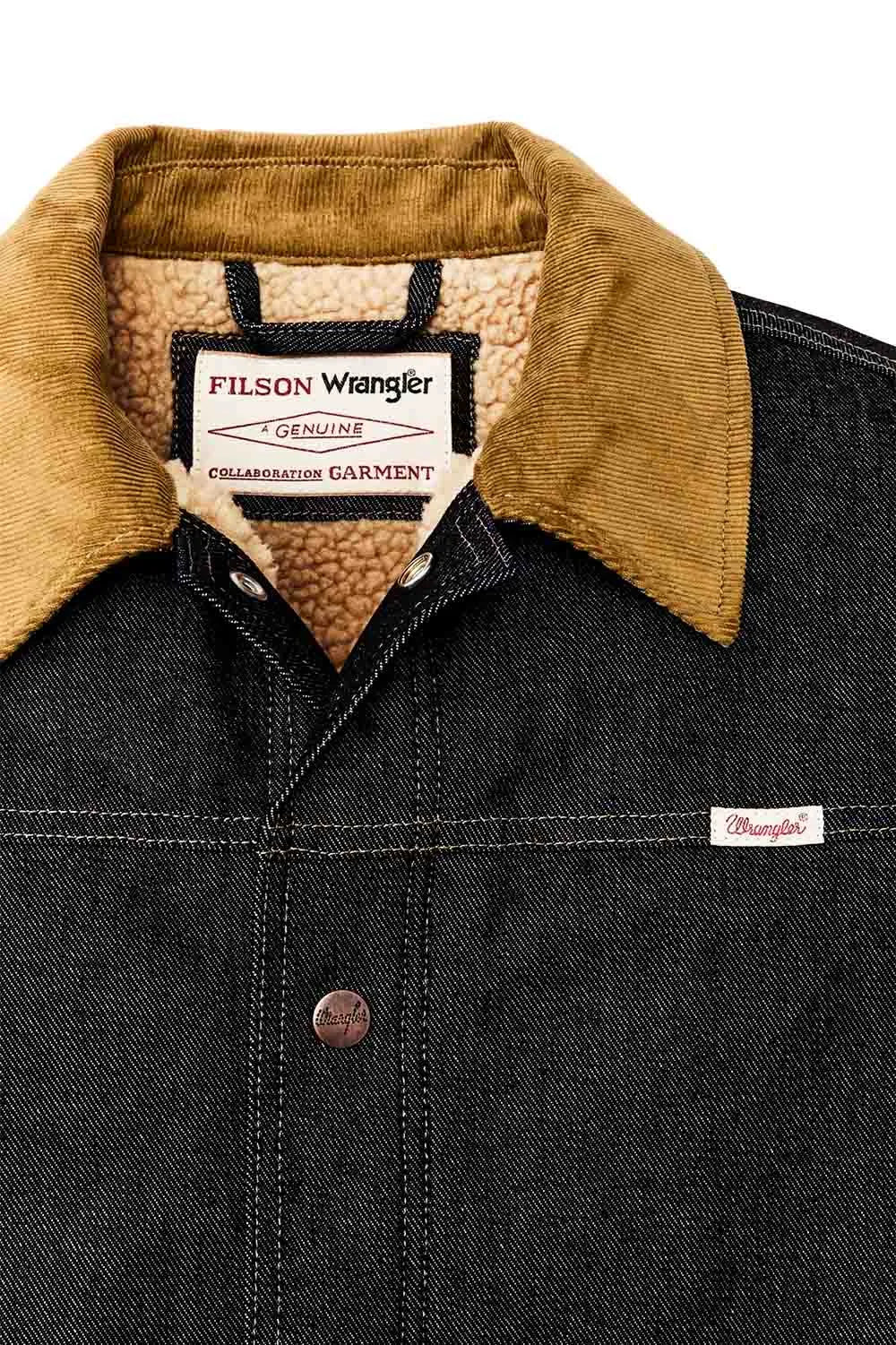 WRANGLER X FILSON DENIM WORK JACKET Indigo sold by REVOLVR Menswear product image thumbnail 4