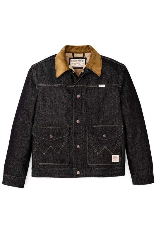 WRANGLER X FILSON DENIM WORK JACKET Indigo sold by REVOLVR Menswear