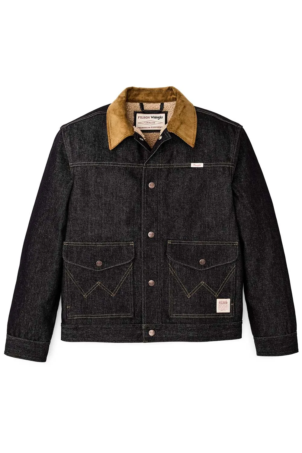 WRANGLER X FILSON DENIM WORK JACKET Indigo sold by REVOLVR Menswear