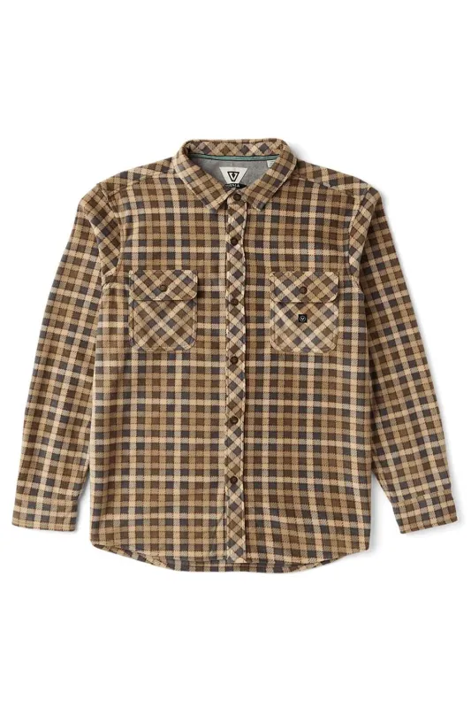 ECO-ZY LS POLAR FLANNEL Light Khaki sold by REVOLVR Menswear