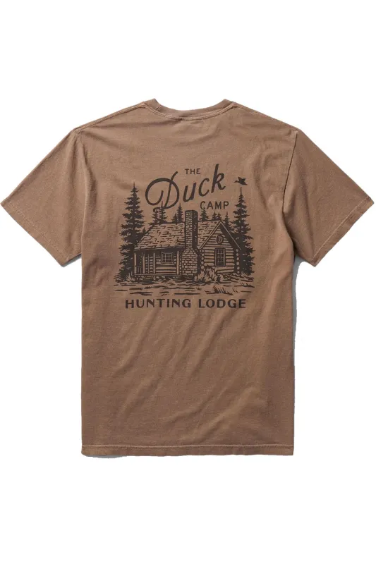 HUNTIN' LODGE TEE Pin Oak sold by REVOLVR Menswear