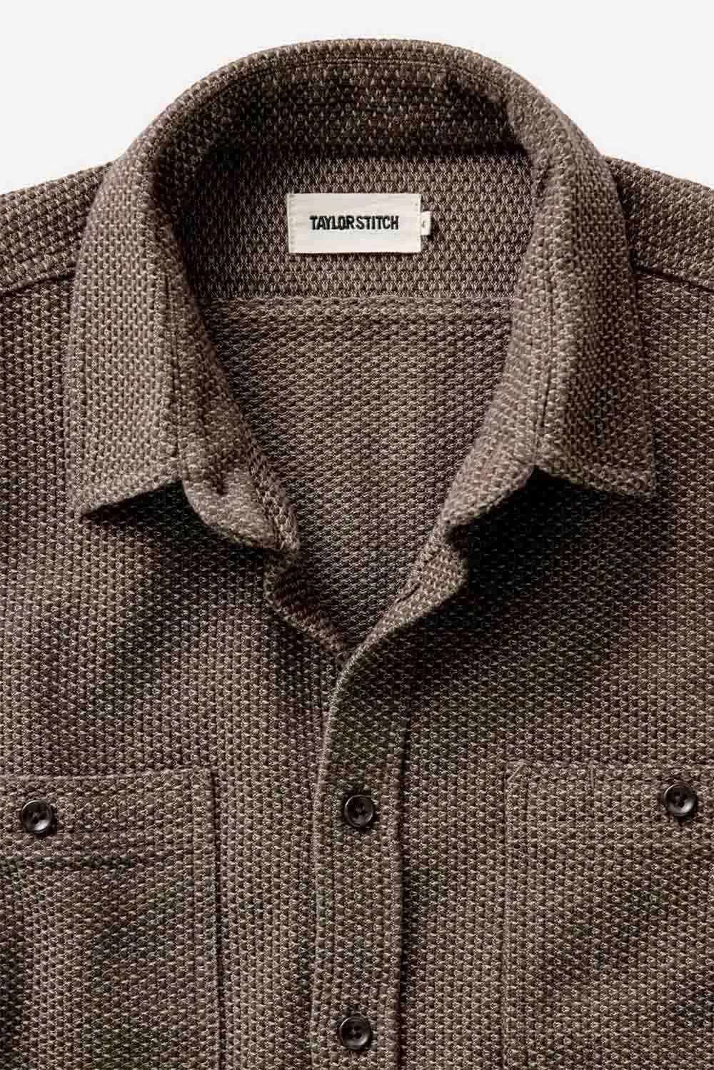 THE UTILITY SHIRT Mulch Sashiko sold by REVOLVR Menswear product image thumbnail 3