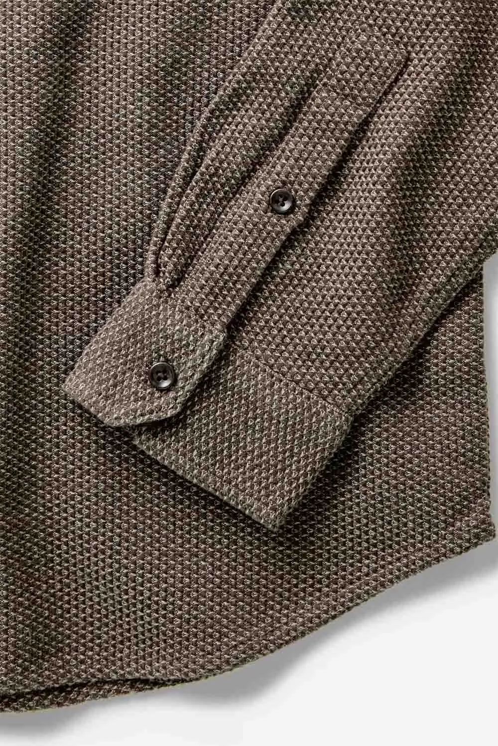 THE UTILITY SHIRT Mulch Sashiko sold by REVOLVR Menswear product image thumbnail 4