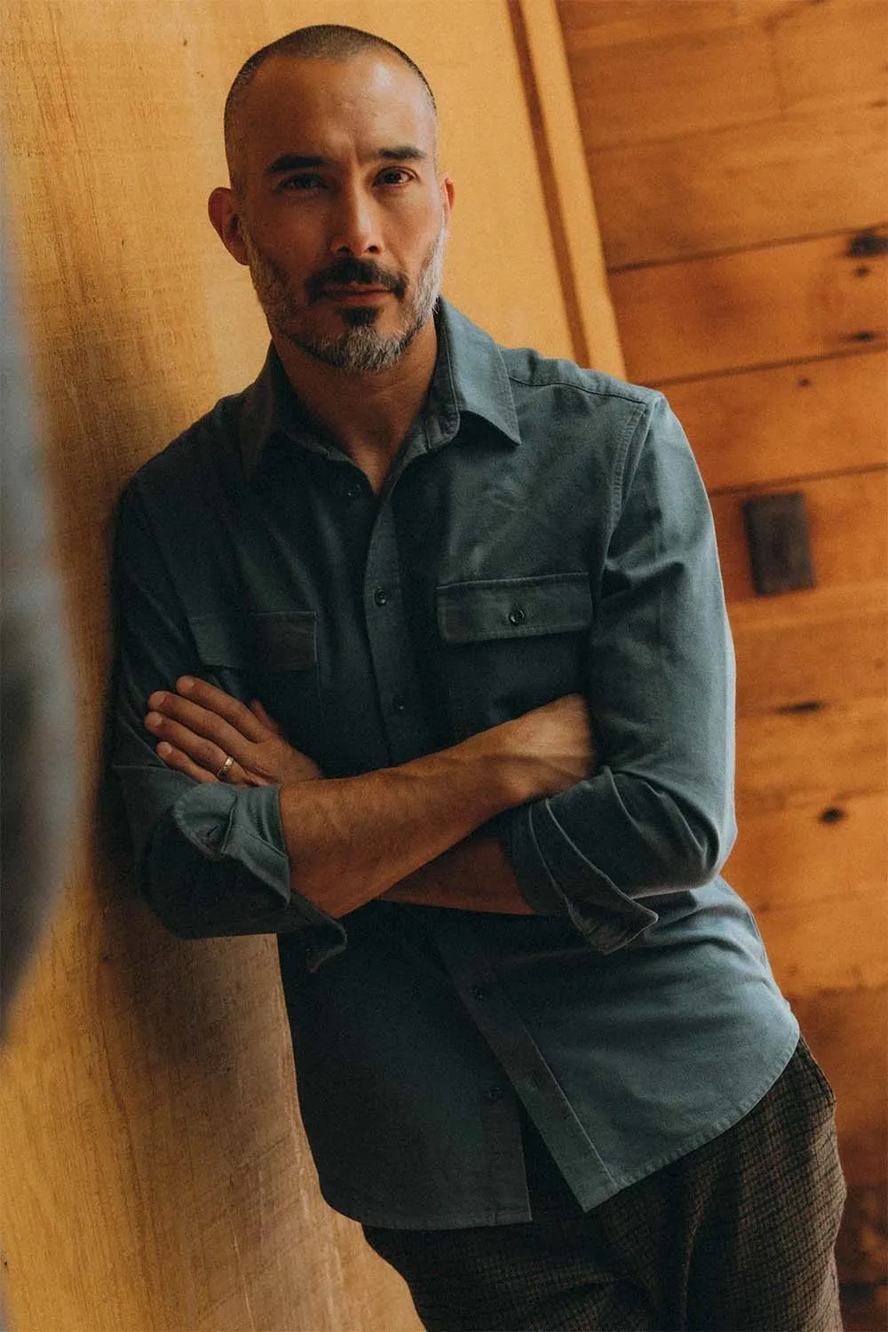 THE YOSEMITE SHIRT Slate sold by REVOLVR Menswear product image thumbnail 2