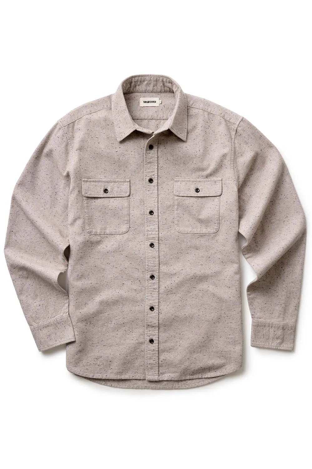 THE YOSEMITE SHIRT Oat Donegal sold by REVOLVR Menswear