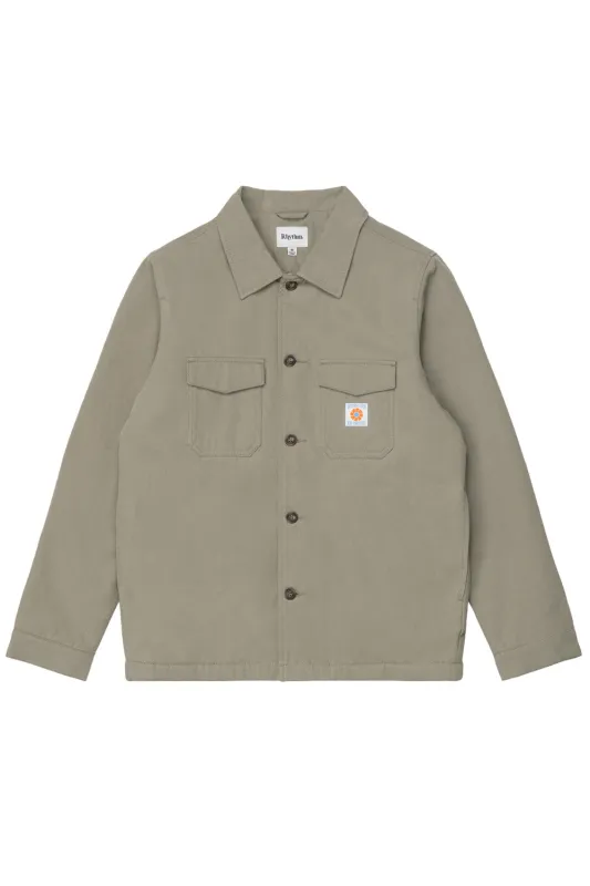 SHERPA LINED WORK SHIRT Sage sold by REVOLVR Menswear