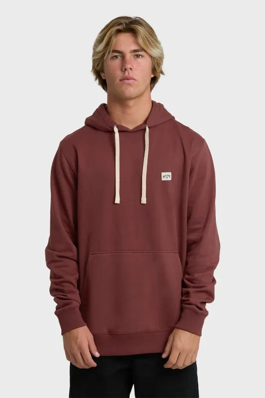 ALL DAY PO HOODIE Plum sold by REVOLVR Menswear