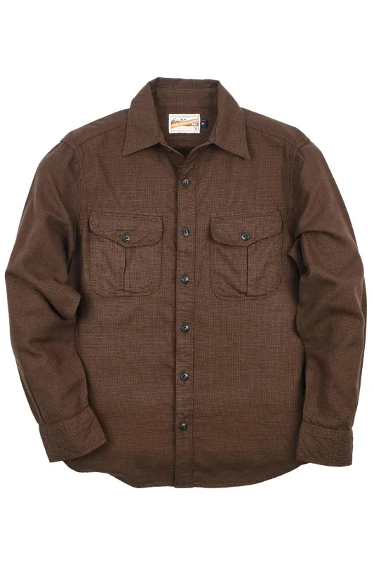 RANCHO Brown Check sold by REVOLVR Menswear
