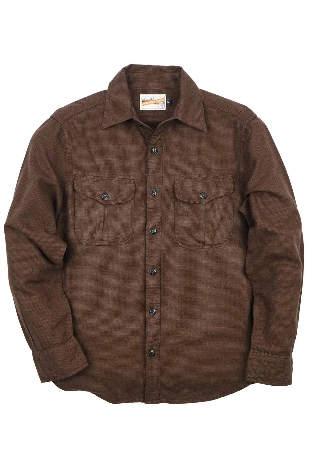 RANCHO Brown Check sold by REVOLVR Menswear