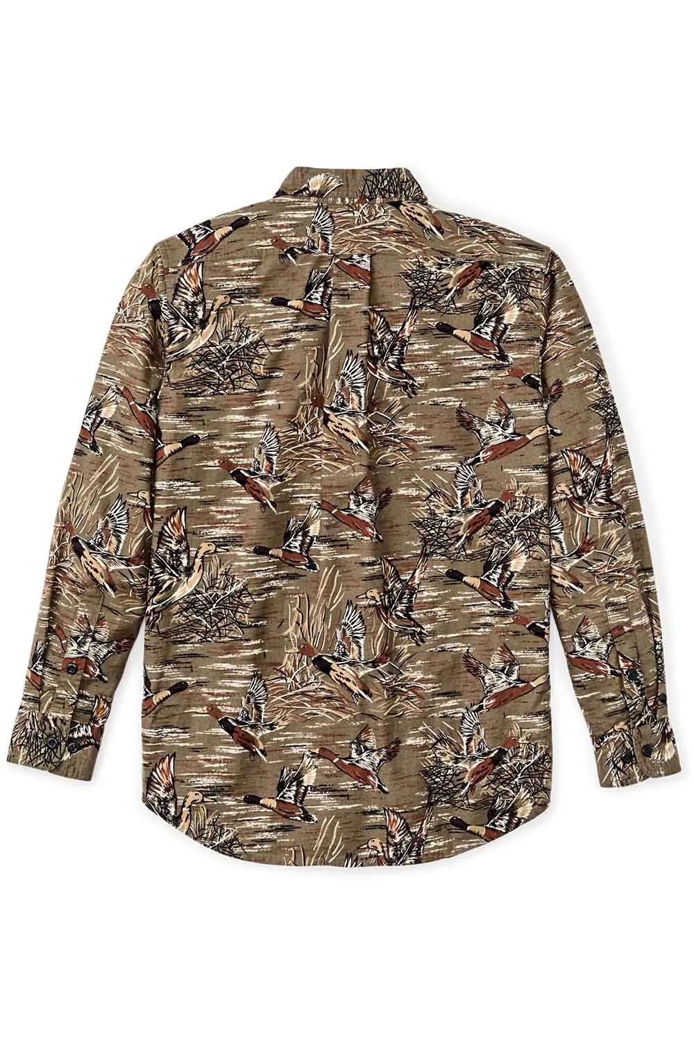FIELD FLANNEL Brown/Marsh Mallards sold by REVOLVR Menswear product image thumbnail 2