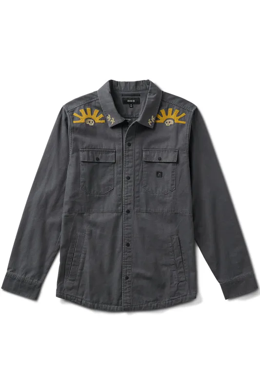 HEBRIDES UNLINED Charcoal made by REVOLVR Menswear