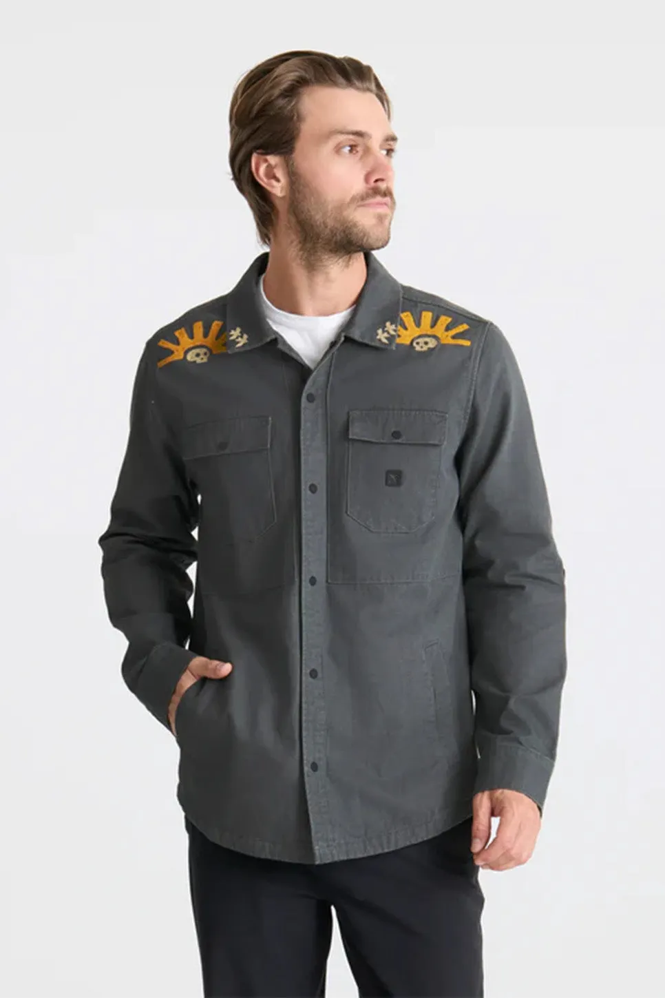 HEBRIDES UNLINED Charcoal sold by REVOLVR Menswear product image thumbnail 2