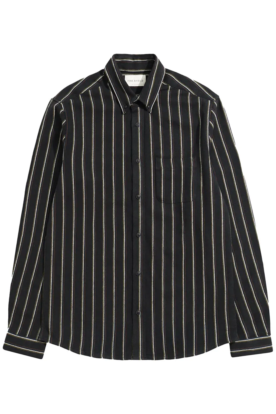 MOD BUTTON DOWN Kuki Stripe sold by REVOLVR Menswear