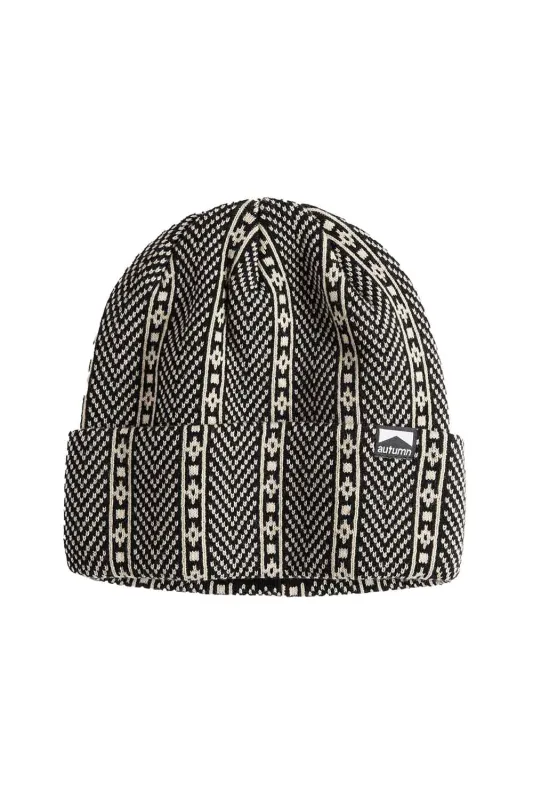 HERITAGE BEANIE Oatmilk sold by REVOLVR Menswear
