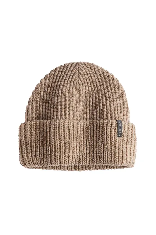 WOOL RIBBED KNIT Lt Brown sold by REVOLVR Menswear