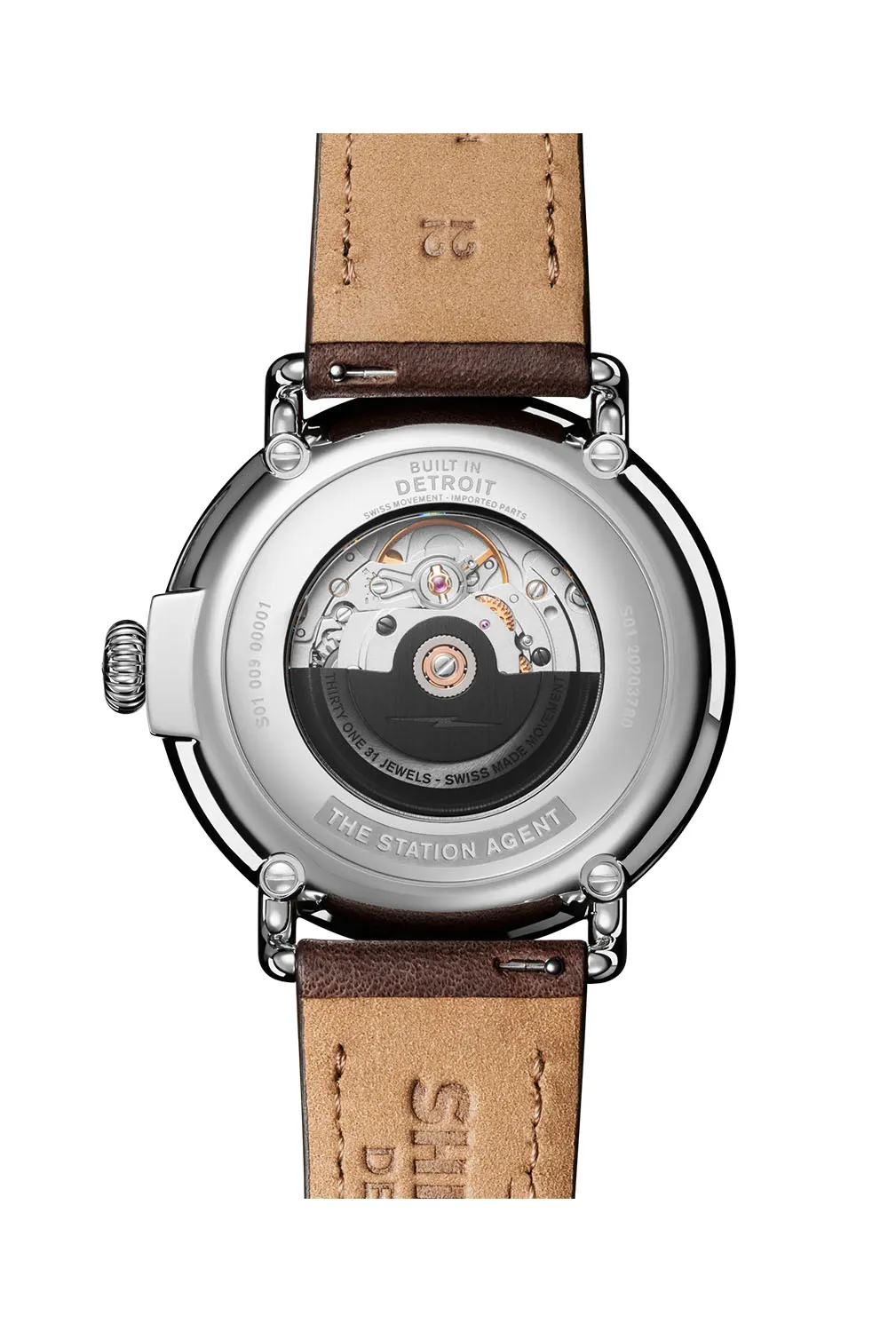 RUNWELL AUTO 45mm - STATION AGENT sold by REVOLVR Menswear product image thumbnail 3