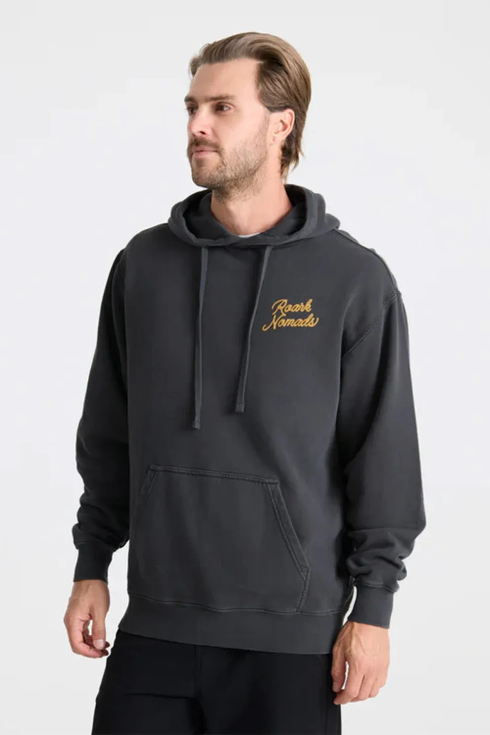 NOMADS BADGE FLEECE Onyx sold by REVOLVR Menswear product image thumbnail 3