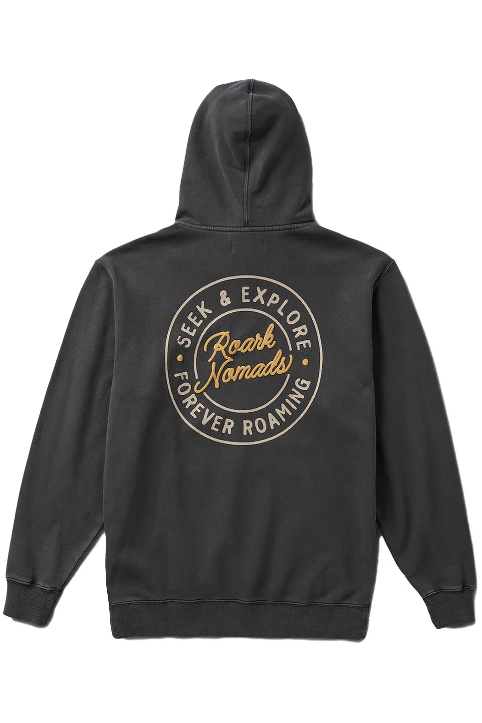 NOMADS BADGE FLEECE Onyx sold by REVOLVR Menswear